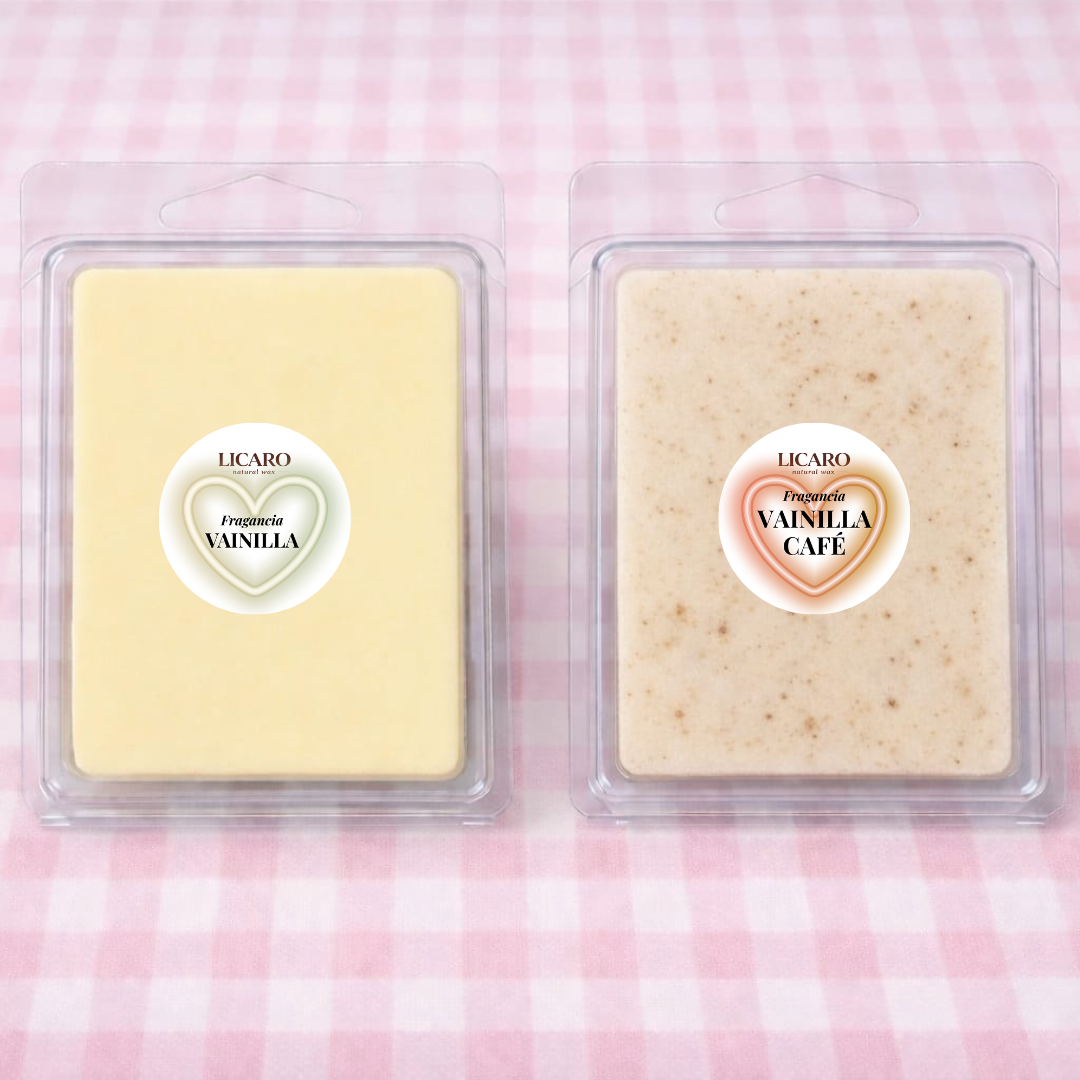 Pack 2 Wax Melts Vainilla Mood – Vainilla y Vainilla Café | LICARO